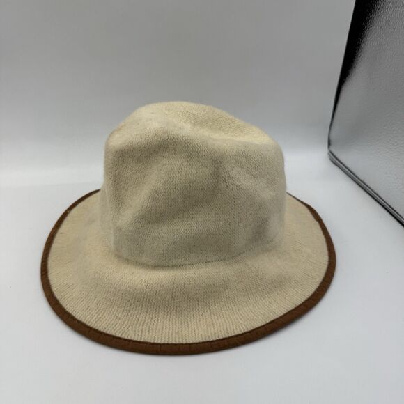 Collection Eighteen Wool Blend Hat Cloche Beige OS - Picture 10 of 12